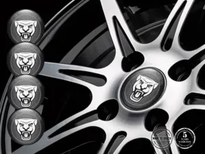 Jaguar Adesivi Cerchio Auto Emblemi Alta Qualità